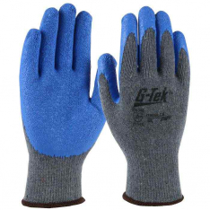 PIP 700SLCE-2XL, G-Tek®, Economy Light Weight Seamless Knit Polyester Glove with Latex Coated Crink