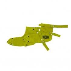PIP 7030, Ironcat®, Leather Shoe Protectors, FR Clothing-Welding, Natural, OS