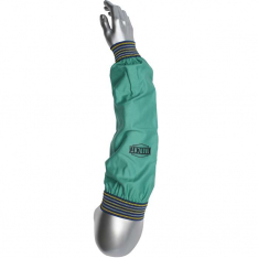 PIP 7070-18, Ironcat®, FR Treated 100% Cotton Sateen  sleeves with Blue/Gold Elastic Ends, FR Cloth