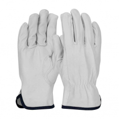 PIP 77-3600-L, PIP®, Economy Top Grain Goatskin Leather Drivers Glove with Natural Thermal Lining -