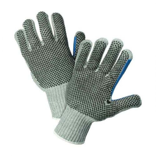 PIP 712SKBSGT-XL, PIP®, Heavy Weight Seamless Knit Cotton/Polyester Glove with PVC Dotted Grip - Do