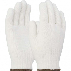 PIP 713SN, PIP®, Light Weight Seamless Knit Nylon Glove - White, SeamlessGlove NoCoat, White, MENS