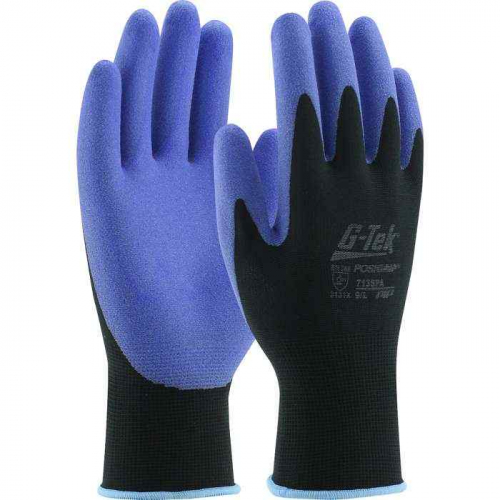 PIP 713SPA-XXL, G-Tek® PosiGrip®, Seamless Knit Nylon Glove with Air-Infused PVC Coating on Palm &