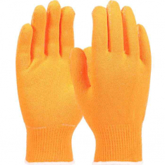 PIP 713STO, PIP®, Seamless Knit ThermaStat® Orange Glove - 13 Gauge, Protection From Cold, Hi-Vis 