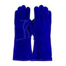 PIP 73-7018, PIP®, Economy Grade Split Cowhide Leather Welder's Glove with Cotton/Foam Lining, Hand