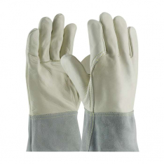 PIP 75-2022-L, PIP®, Regular Top Grain Cowhide Leather TIG/MIG Welder's Glove with Kevlar® Stitchi