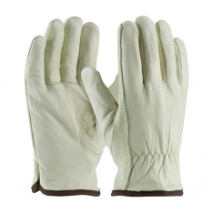 PIP 77-265-L, PIP®, Economy Top Grain Cowhide Leather Drivers Glove with Natural Thermal Lining - K