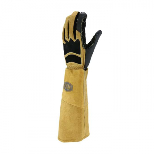 PIP 9070LHO-2XL, Ironcat®, Ironcat® Premium Top Grain Goatskin Welder's Glove with Split Cowhide a