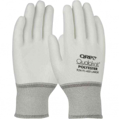 PIP 91-452, QRP® Qualaknit®, Seamless Knit Stretch Polyester Clean Environment Glove, CE Gloves, W