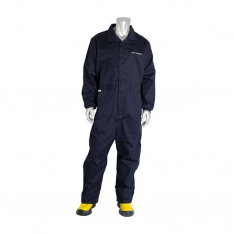 PIP 9100-52758-2XL, PIP®, AR/FR Coverall - 33 Cal/cm2, Arc Clothing, Navy, 2XL