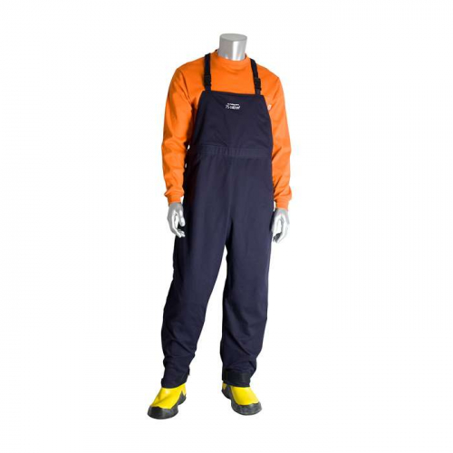 PIP 9100-75001-S, PIP®, AR/FR Overalls - 75 Cal/cm2, Arc Clothing, Navy, S
