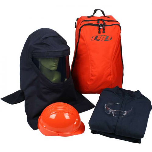PIP 9150-21712-M, PIP®, PPE 3 Arc Flash Kit - 33 Cal/cm2, Arc Protection Kits, Navy, M