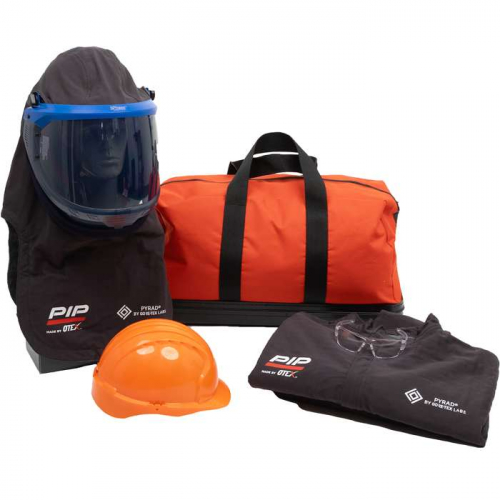 PIP 9150-40PYR-GR-XL, PIP®, Pyrad Fabric by Gore-Tex Labs Arc Flash Kit - 40 Cal/cm2, Arc Protectio