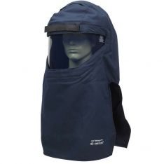 PIP 9150-5236V, PIP®, AR/FR Ultralight Ventilated Hood - 40 Cal/cm2, Arc Clothing, Navy, OS