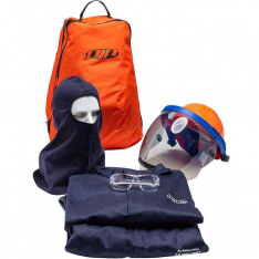 PIP 9150-52804T-2X, PIP®, PPE 2 Arc Flash Kit - 12 Cal/cm2, Arc Protection Kits, Navy, 2XL