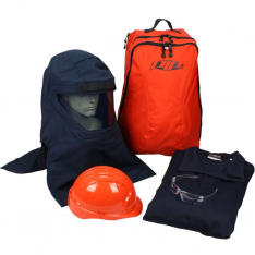 PIP 9150-52946-2XL, PIP®, PPE 3 Arc Flash Kit - 33 Cal/cm2, Arc Protection Kits, Navy, 2XL