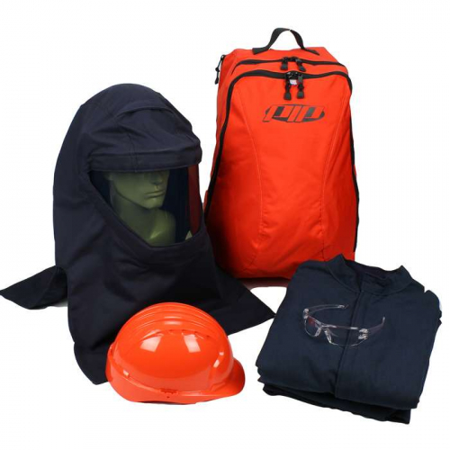 PIP 9150-53018-3XL, PIP®, PPE 3 Arc Flash Kit - 25 Cal/cm2, Arc Protection Kits, Navy, 3XL