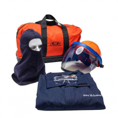 PIP 9150-5488ET-2X, PIP®, PPE 2 AR/FR Dual Certified Kit - 12 Cal/cm2, Arc Protection Kits, Navy, 2