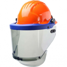 PIP 9150-56511, PIP®, Arc Shield with Full Brim Hard Hat - 12 Cal/cm2, Arc Accessories, Gray, OS