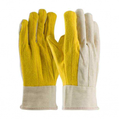 PIP M18BT, PIP®, Regular Grade Chore Glove with Double Layer Palm, Canvas Back and Nap-Out Finish -