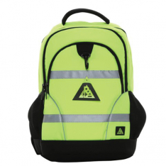 PIP 931-LM-OS, Reflective Apparel, Hi-Vis Padded Backpack & Laptop Bag - Fits 17 Laptop, Clothing