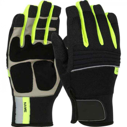 PIP 96652-S, PIP®, Hi-Vis Yeti Thermal Glove with Synthetic Leather Palm and Fleece Lining - Waterp