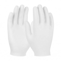 PIP 97-521, CleanTeam®, Medium Weight Cotton Lisle Inspection Glove with Unhemmed Cuff - Ladies', C