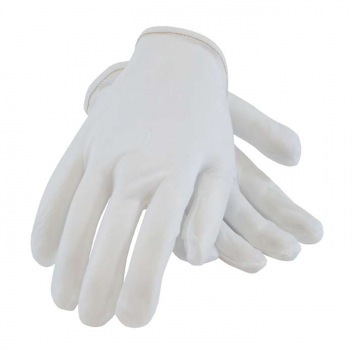 PIP 98-741-S, CleanTeam®, 40 Denier Tricot Inspection Glove with Rolled Hem Cuff - Ladies', CE Glov