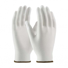 PIP 99-126-L, CleanTeam®, Seamless Knit Nylon Clean Environment Glove with Polyurethane Coated Smoo