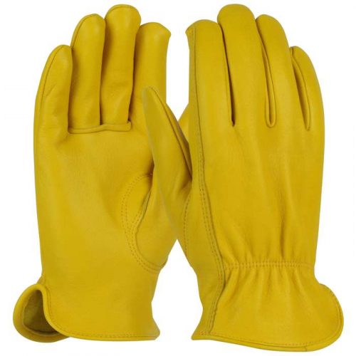 PIP 9920K-XL, PIP®, Premium Grade Top Grain Deerskin Leather Drivers Glove - Keystone Thumb, Leathe