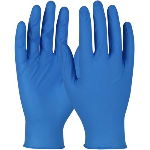 PIP BQF09-2X, QRP® Qualatrile®, Disposable Nitrile Glove, Powder Free with Textured Grip - 4 mil, 