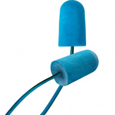 PIP BSF-D, Food Pro Bullet™ BioSoft™, Metal Detectable Disposable Bio-Based Corded Foam Ear Plug