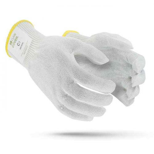 PIP 13-2113, Claw Cover®, Seamless Knit HPPE Blended Glove, Light Weight, Cut Resistant Gloves, Whi