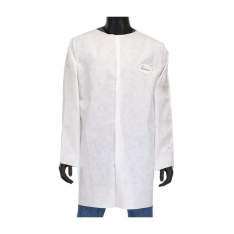 PIP C3818-L, Posi-Wear® M3™, PosiWear M3 Lab Coat - No Pockets, 50 gsm, Disposable Clothing, Whit