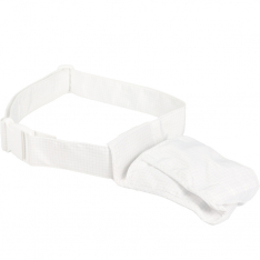 PIP CABW1-74WH-O-S, BELT W/BAG 49" ALTESSA GRID WH O/S