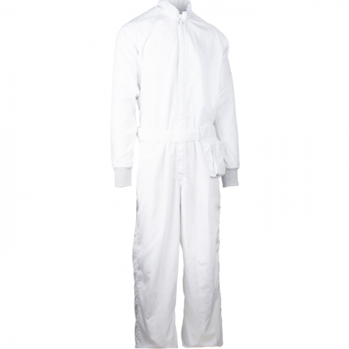 PIP CC1245-65WH-S, Uniform Technology, C3 ISO 4 (Class 10) Cleanroom Coverall, Reusable Clothing,