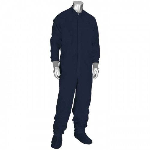 PIP CC1245-74NV-L, Uniform Technology™, Altessa Grid ISO 5 (CLASS 100) Cleanroom Coverall, Reusabl