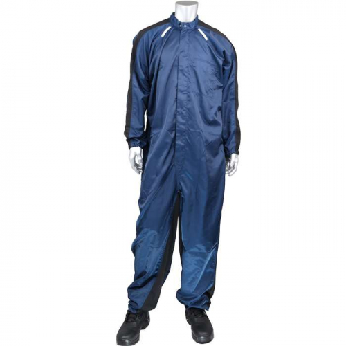 PIP CCNCHR-62NV-L, Uniform Technology™, Auto Grid Paint  Powder Coating Coverall, Reusable Clothin
