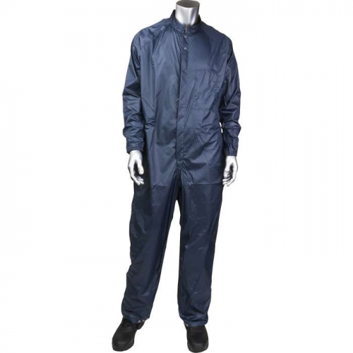 PIP CCNQ8-26NV-XL, Uniform Technology™, Spray Barrier Paint / Powder Coating Coverall, Reusable Cl