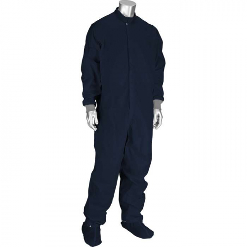 PIP CCRC-89NV-S, Uniform Technology™, Disctek 2.5 ISO 4 (Class 10) Cleanroom Coverall, Reusable Cl
