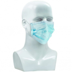 PIP CDTAPOFM-BL-O-S, Uniform Technology™, Disposable Face Mask - 50 Pack, Disposable Masks, Light 
