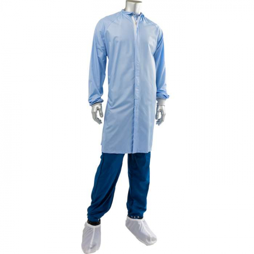 PIP CFRZC-68LB-2XL, Uniform Technology™, Maxima ESD ISO 4 (CLASS 10) Cleanroom Frock, Reusable Clo