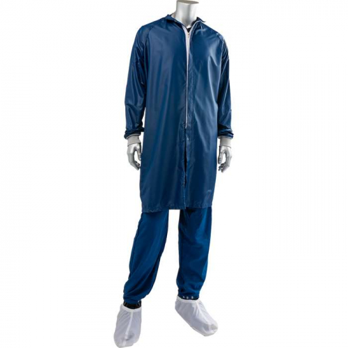 PIP CFRZC-68NV-M, Uniform Technology™, Maxima ESD ISO 4 (CLASS 10) Cleanroom Frock, Reusable Cloth