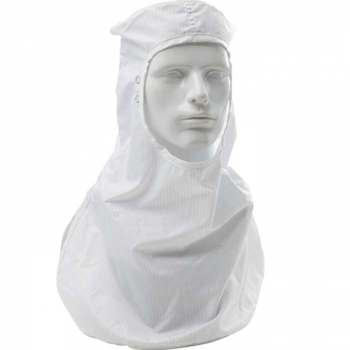 PIP CHPO-68WH-M, Uniform Technology™, Maxima ESD ISO 4 (CLASS 10) Cleanroom Hood, Reusable Clothin