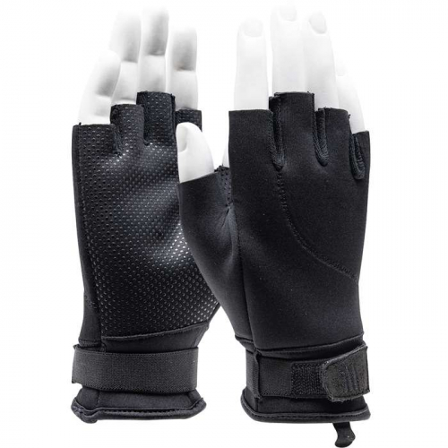 PIP EXF-010-M, PIP®, Expert Fin™ Neoprene Fingerless Glove with Gripper Dot Palm, Protection From