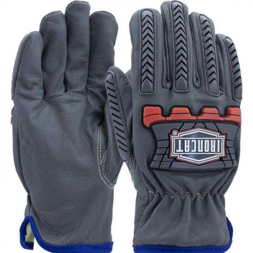 PIP IC993KOAB-XL, Ironcat®, AR Top Grain Goatskin Leather Drivers Glove with Oil Armor™ Finish an