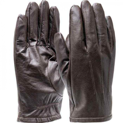 PIP LEBR-THL-S, PIP®, Brown Goat Leather Dress Glove with 3M Thinsulate™ Lining, Protection From 