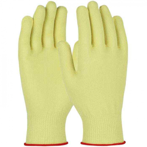 PIP M13K-XS, Kut Gard®, Seamless Knit Aramid Glove - Light Weight, Cut Resistant Gloves, Yellow, XS