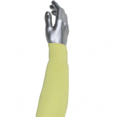 PIP MSK-10, Kut Gard®, 2-Ply Aramid Sleeve, Cut Resistant Sleeve, Yellow, 10