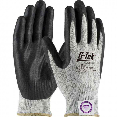 PIP 19-D334-XXL, G-Tek® ECO Series™, Seamless Knit Dyneema® Phoenix Blended Glove with Nitrile C